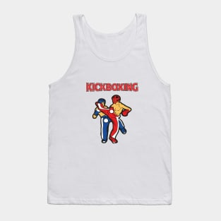 Kickboxing gift for kickboxer lover fan coach instructor Tank Top